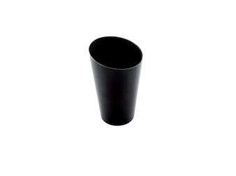 BICCHIERINO CONICO ALTO NERO 75CC X25PZ