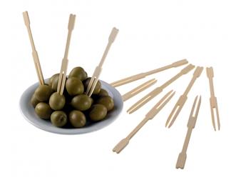 FORCHETTINE BAMBOO CONF. X100PZ.