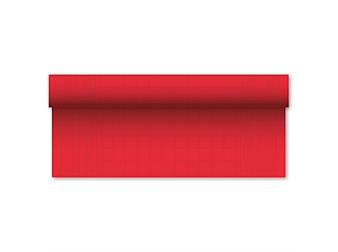 TOVAGLIA ROTOLO DAMASCATO 120X7 ROSSO