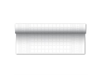 TOVAGLIA ROTOLO DAMASCATO 120X7 BIANCO