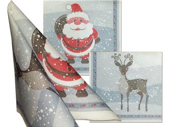 TOVAGLIOLI NATALE 40X40 CONF. X 50PZ