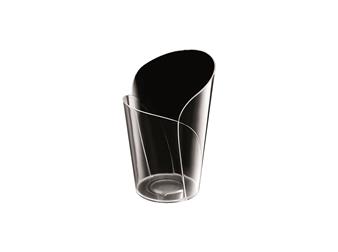 BICCHIERINO PS BLOSSOM NERO 90CC X15P