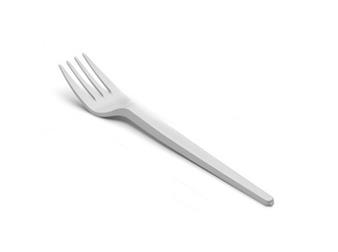 FORCHETTA BIANCA DI PLASTICA X 20 PZ.