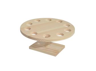 PORTA CONI ROTONDO LEGNO PINO X 10 FORI