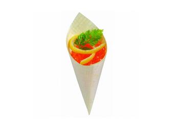 CONO LEGNO DIAM.9,5X22,5 BL X 50PZ.