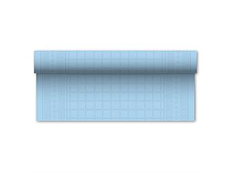 TOVAGLIA ROTOLO DAMASCATO 120X7 AZZURRO