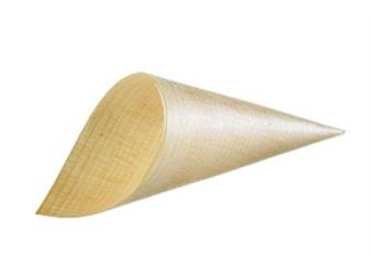 CONO LEGNO MEDIO DIAM.5,5X15,5CM. X50P