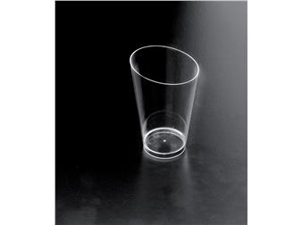 BICCHIERINO CONICO ALTO TRASP 75CC X25P