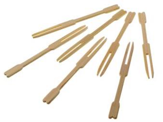 FORCHETTINE IN BAMBOO X500PZ.
