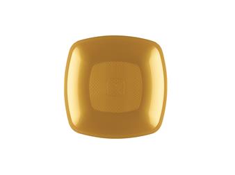 PIATTINO DESSERT PP ORO X 12PZ.