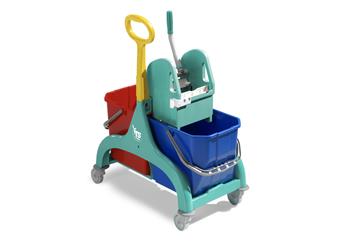CARRELLO NICK VERDE LT.15 C/MAN. AD "U"